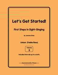 cover Let's Get Started! Digital File Reproducible PDF cover